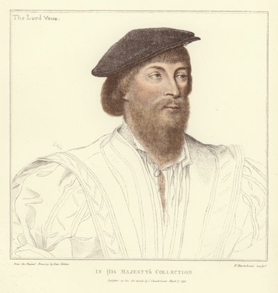 Thomas Vaux, 2e Baron Vaux van Harrowden door Hans Holbein der Jüngere