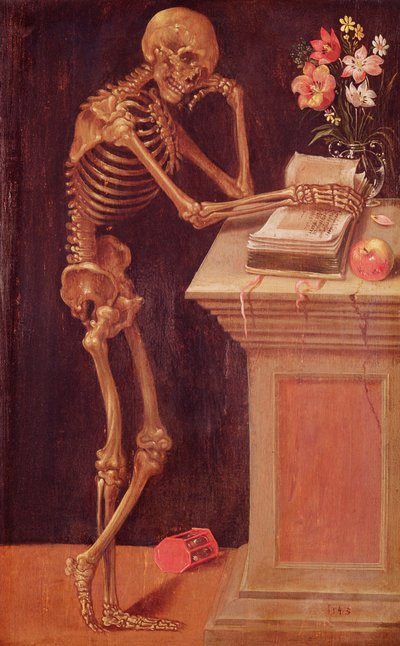 Vanitas, 1543 door Hans Holbein der Jüngere