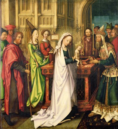Afbeelding van Christus in de Tempel, 1500 door Hans Holbein the Elder