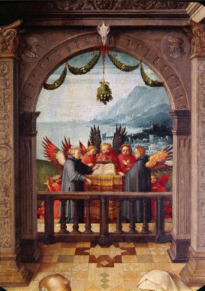 De Fontein van het Leven (detail), 1519 door Hans Holbein the Elder