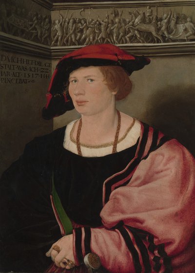 Benedikt von Hertenstein geboren rond 1495, overleden 1522 door Hans Holbein der Jüngere