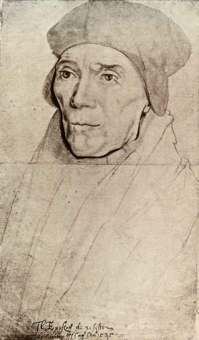 Bisschop Fisher, 1909 door Hans Holbein der Jüngere
