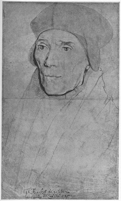 Kardinaal Fisher, Bisschop van Rochester, 1532-1534, 1945 door Hans Holbein der Jüngere
