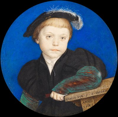 Henry Brandon, 2e hertog van Suffolk 1535-51 door Hans Holbein the Younger