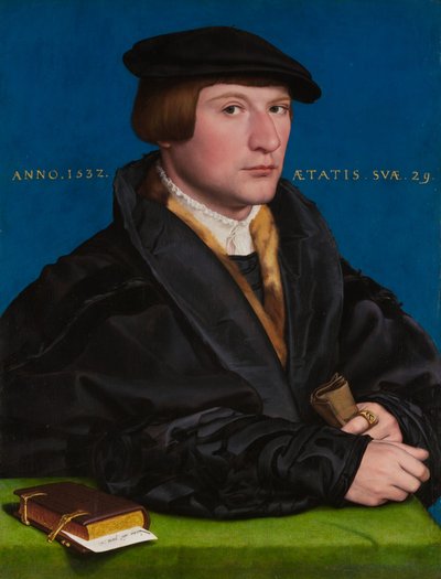 Hermann von Wedigh III stierf 1560, 1532 door Hans Holbein der Jüngere