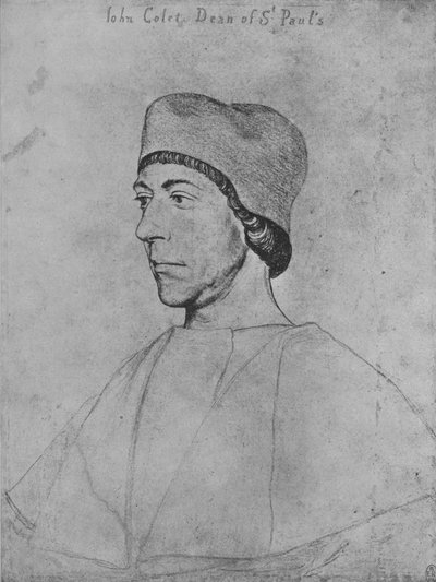 John Colet, ca. 1535, 1945 door Hans Holbein der Jüngere