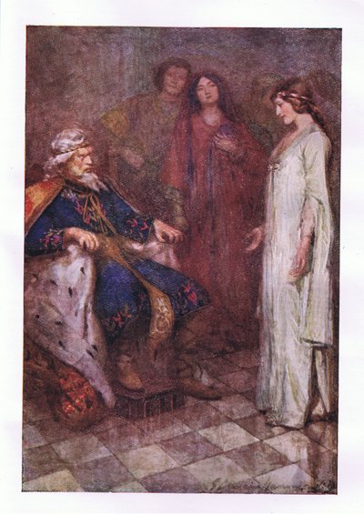 Niets mijn Heer, uit De Volledige Werken van Shakespeare gepubliceerd door George Harrap & Co Ltd, 1920s door Hans Holbein der Jüngere