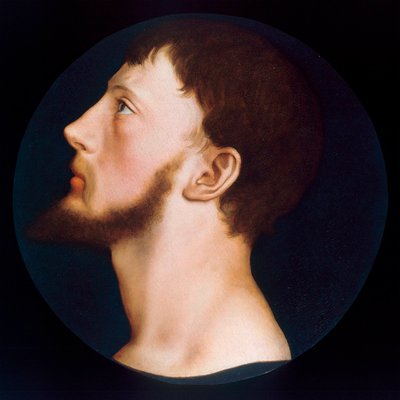 Portret van Thomas Wyatt de Jongere, leider van de Wyatt-opstand door Hans Holbein der Jüngere