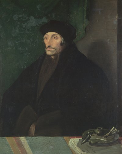 Portret van Erasmus van Rotterdam, c.1530 door Hans Holbein der Jüngere