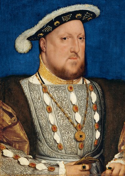 Portret van Hendrik VIII (1491-1547) door Hans Holbein the Younger