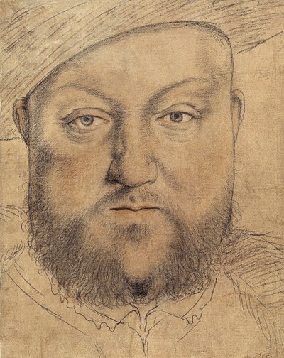 Portret van Koning Hendrik VIII van Engeland, ca. 1540 door Hans Holbein der Jüngere