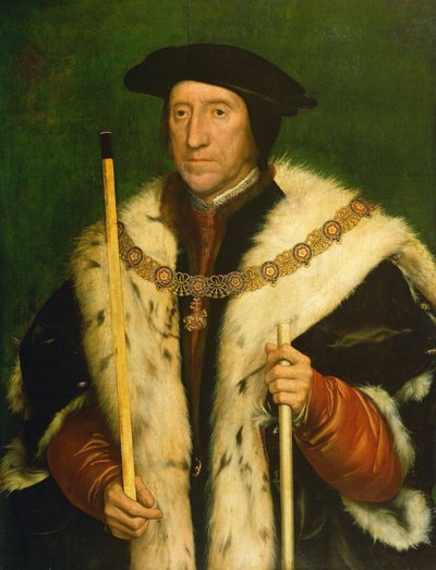 Portret van Thomas Howard, 3e hertog van Norfolk door Hans Holbein der Jüngere