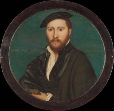 Portret van een Man door Hans Holbein der Jüngere