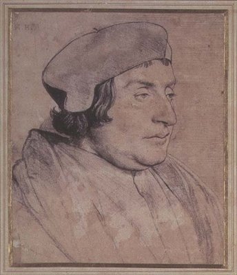 Portret van een geleerde of geestelijke door Hans Holbein der Jüngere