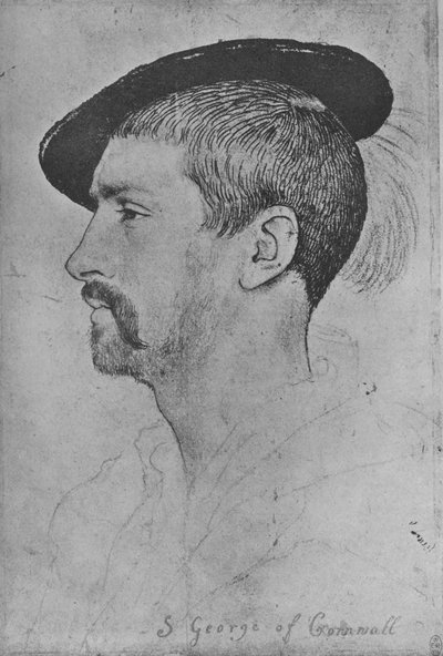 Simon George van Quocoute door Hans Holbein der Jüngere