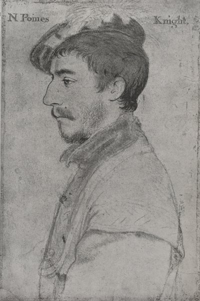 Sir Nicholas Poyntz, ca. 1533-1543, 1945 door Hans Holbein der Jüngere