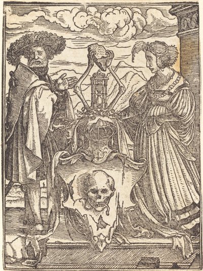De armen van de dood door Hans Holbein der Jüngere