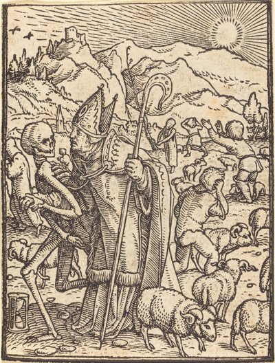 De Bisschop door Hans Holbein der Jüngere