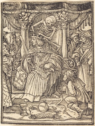 De keizer door Hans Holbein der Jüngere