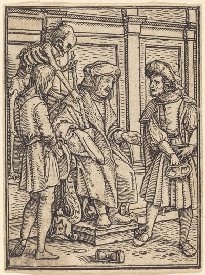 De rechter door Hans Holbein the Younger