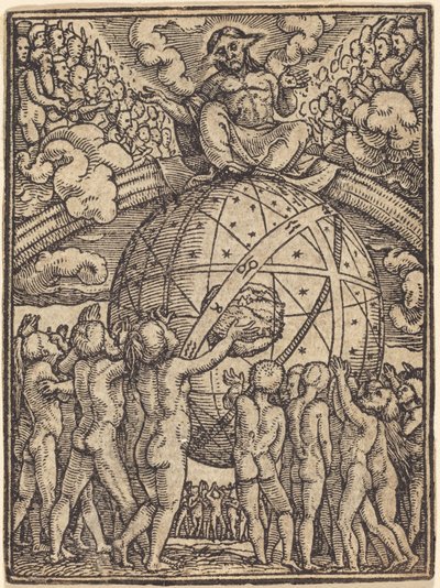 Het Laatste Oordeel door Hans Holbein the Younger