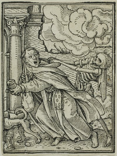 De monnik door Hans Holbein the Younger