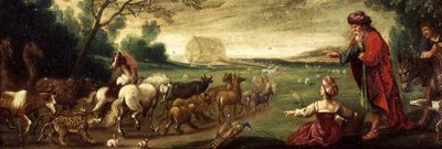 De Ark van Noach door Hans III Jordaens
