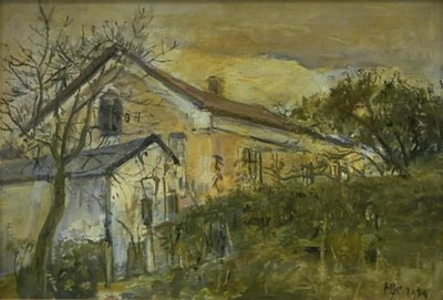 Gemeenschapshuis in Slagslunde door Hans Knudsen