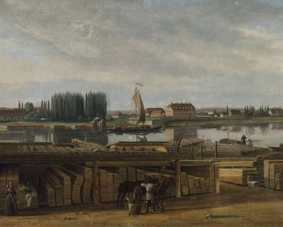 Uit de omgeving van Dresden, c.1829-30 door Hans Leganger Reusch