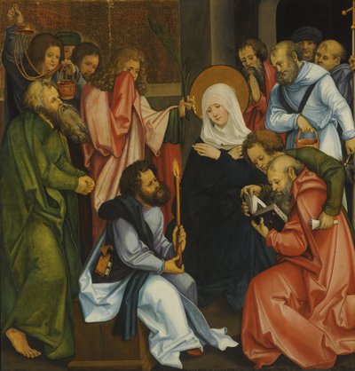 De ontslaping van de Maagd door Hans Leonhard Schäufelein