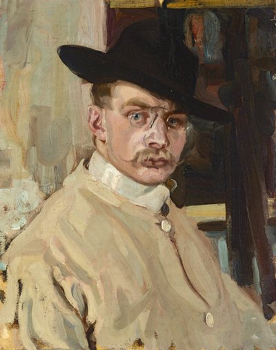 Zelfportret door Hans Lesker
