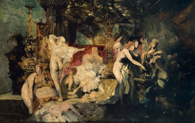De zomer. Studie door Hans Makart