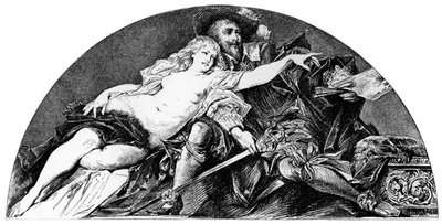 Peter Paul Rubens, Vlaamse barokkunstenaar, ca. 1880-1882 door Hans Makart