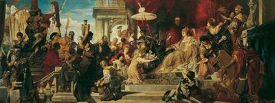 Venetië eert Caterina Cornaro door Hans Makart
