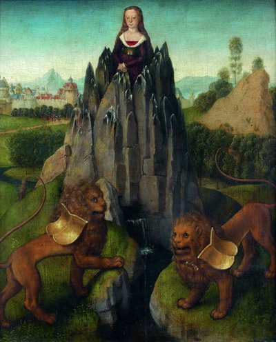 Allegorie van Kuisheid, ca. 1475 door Hans Memling