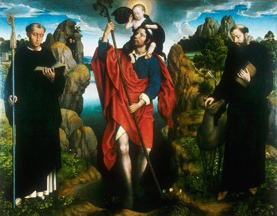 Altaarstuk van de Moreel kapel, 1484 door Hans Memling