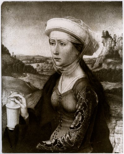 Magdalena, 1927 door Hans Memling
