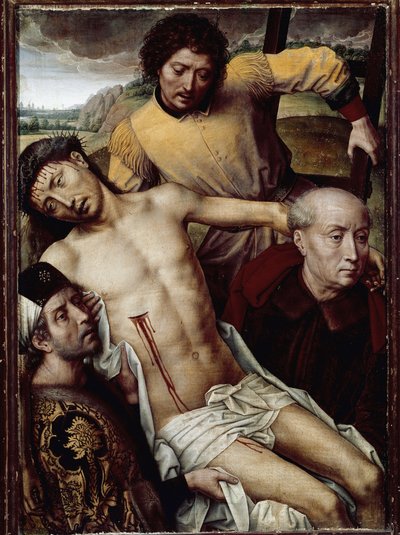De kruisafneming (depositie) door Hans Memling