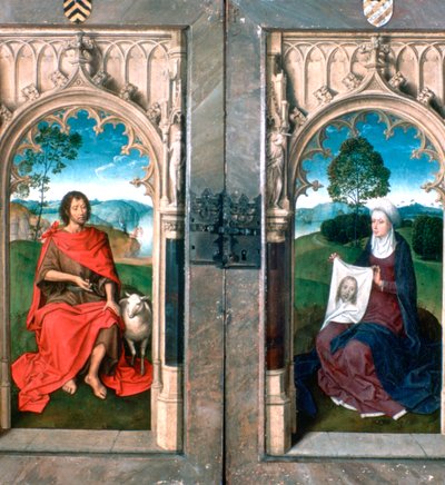 Drieluik van Jan Florain door Hans Memling