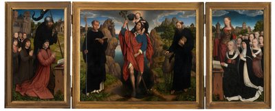 Drieluik van Willem Moreel door Hans Memling