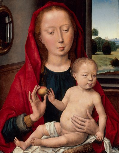 Maagd en kind door Hans Memling