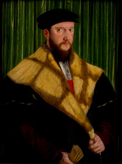 Portret van een heer door Hans Mielich