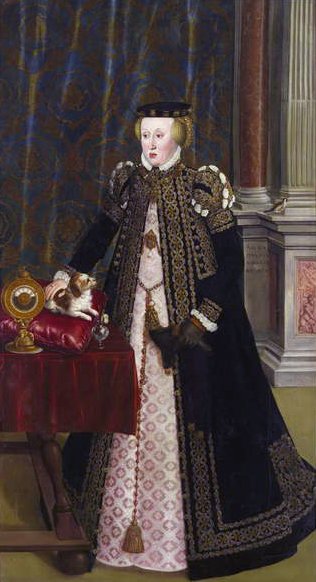 Aartshertogin Anna van Beieren (1528-90), dochter van Ferdinand I, Heilige Roomse Keizer, 1556 door Hans Muelich or Mielich