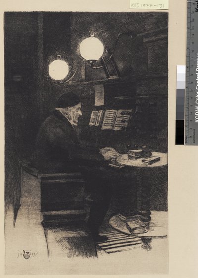 Hartmann speelt orgel door Hans Nikolaj Hansen