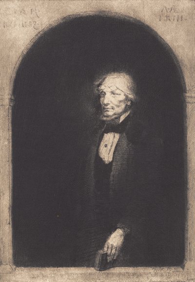 Portret van mijn vader door Hans Nikolaj Hansen