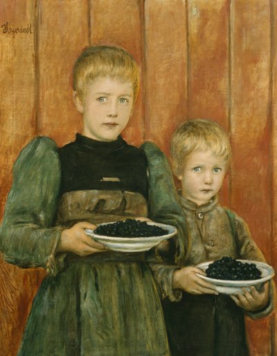 Bosbes 1899-1900 door Hans Olaf Heyerdahl