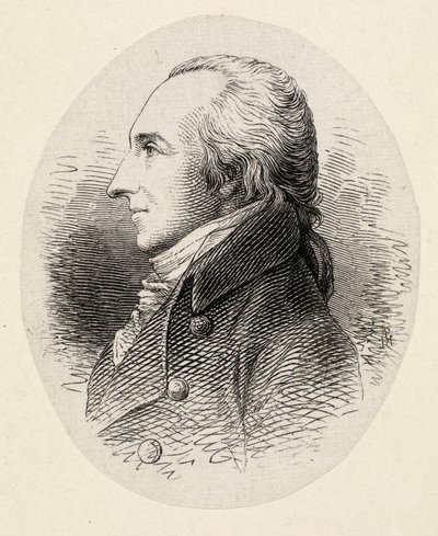 Portret van de dirigent en componist Friedrich Ludwig Aemilius Kunzen door Hans Peter Hansen