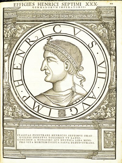 Henricus VII, illustratie uit 