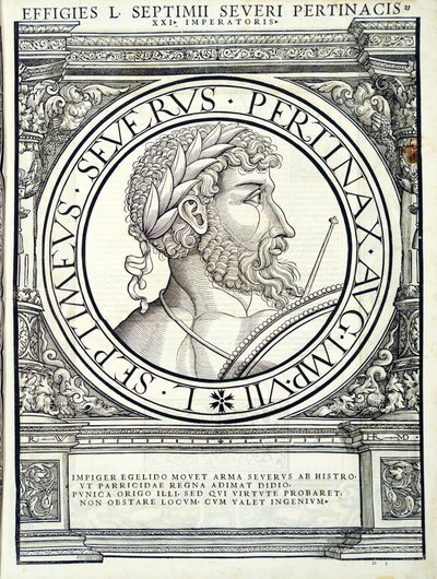 Septimus Seuerus, illustratie uit 