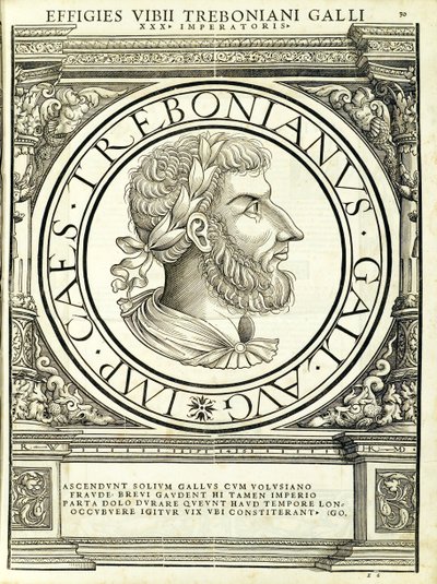 Trebonianus Gallus, illustratie uit 